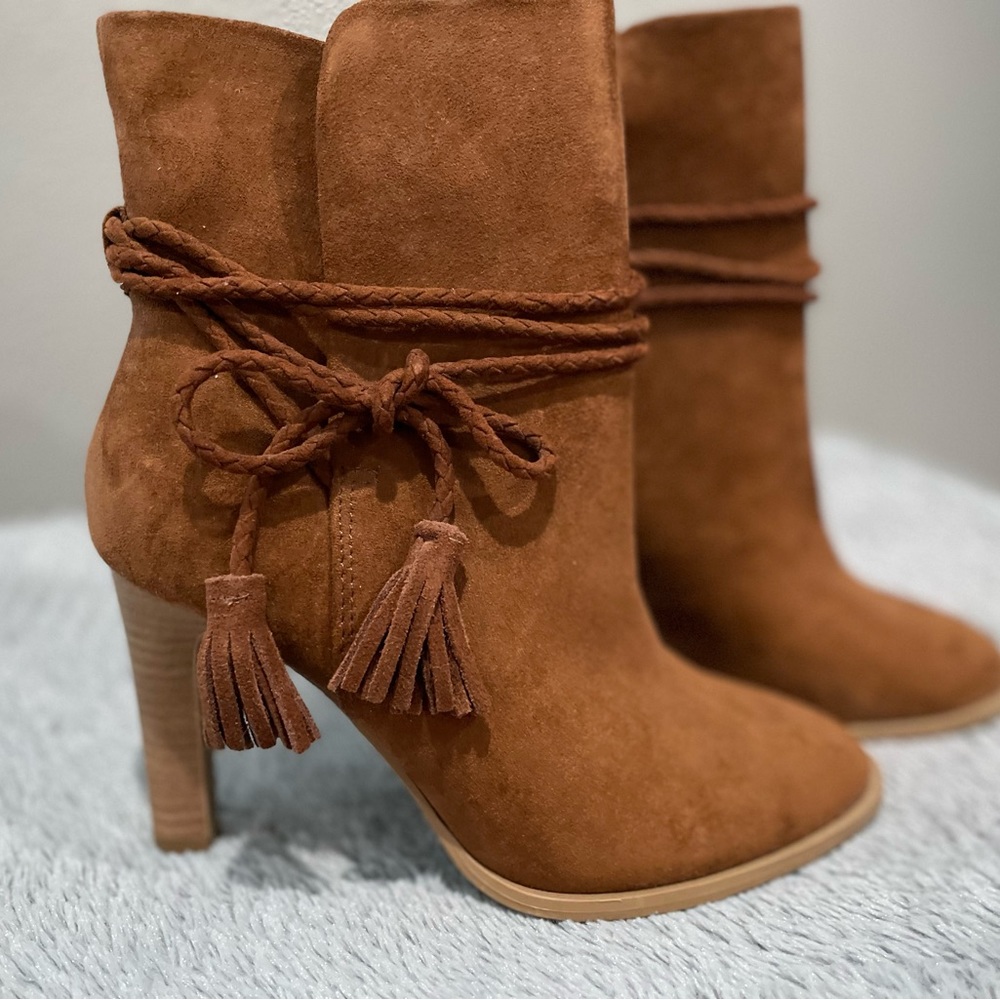 CowGirl Ankle Heeled Boots